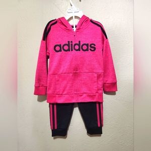 4T Girls Adidas Sweatsuit.